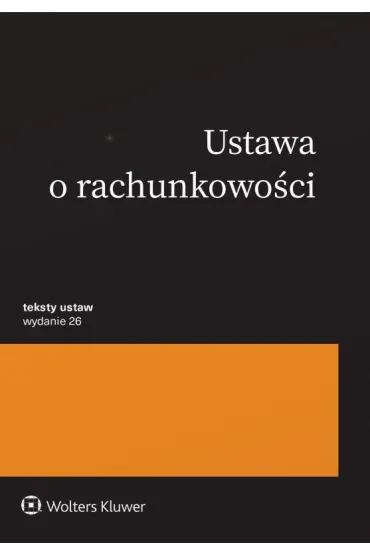 Ustawa o rachunkowości. Przepisy w.26