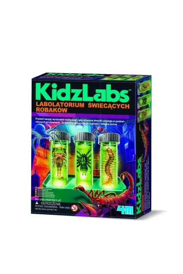 Kidzlabs Labolatorium Świecących Stworków