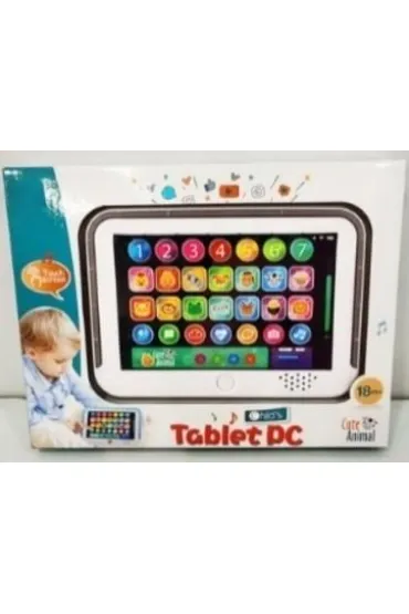 Tablet edukacyjny światło dźwięk 26x19,5x3cm