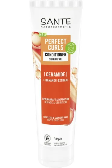 Odżywka do włosów falowanych i kręconych z ceramidami i ekstraktem z banana eco