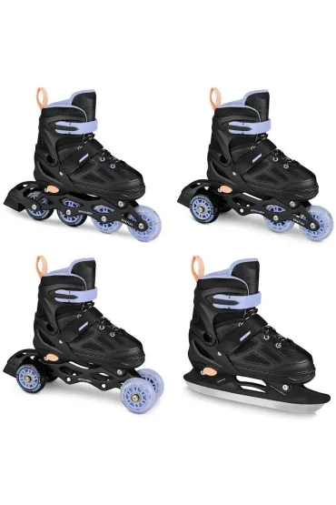 Łyżworolki 4w1 r.30-33