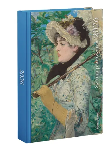 Kalendarz 2026 dzienny Sztuka planowania Manet