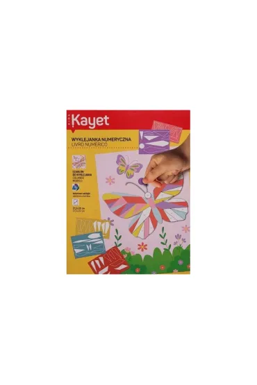 Wyklejanka Numeryczna Motyl Kayet