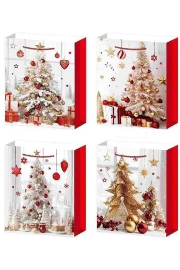 Torebka upominkowa L Boże Narodzenie MIX