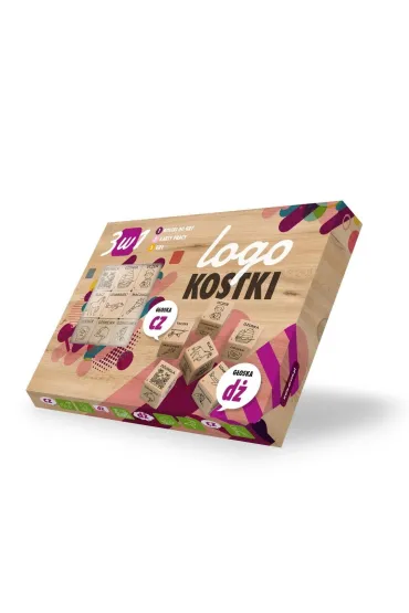 Logokostki - Głoska "CZ,DŻ" 3w1