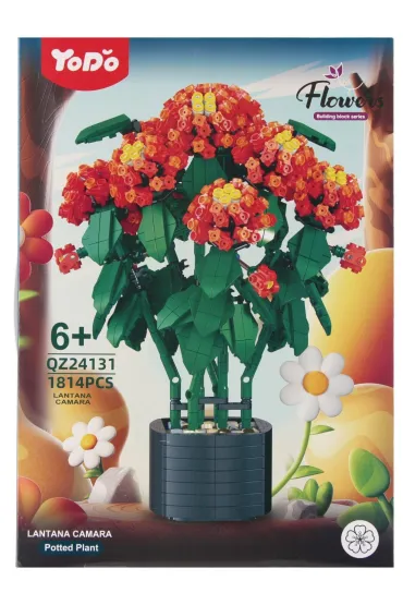  Klocki konstrukcyjne Kwiaty 1814szt MEGA CREATIVE 567491