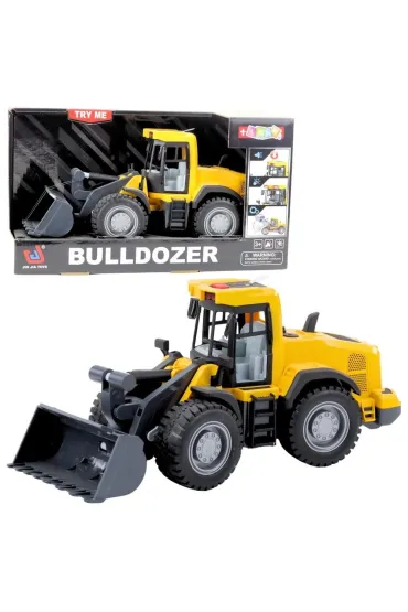 Buldożer koparka ruchoma światło dźwięk