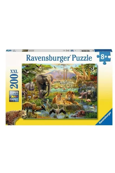 Puzzle 200 el. Zwierzeta sawanny XXL