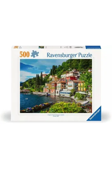 Puzzle 500 el. Jezioro Como, Włochy