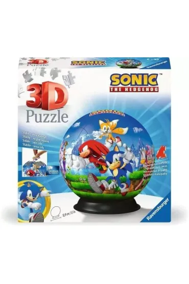 Puzzle 3D 72 el. Kula: Sonic