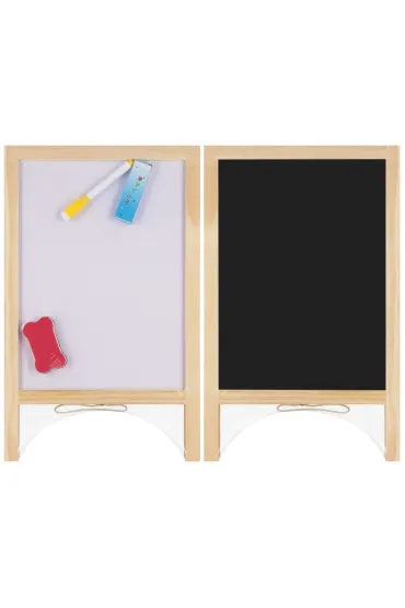 Tablica magnetyczna 2w1 z akcesoriami stojąca MEGA CREATIVE 571393