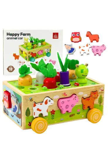 Sorter Wesoła farma drewniany magnetyczny