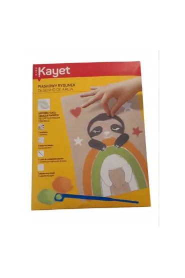 Piaskowy Rysunek Leniwiec Zestaw Kreatywny