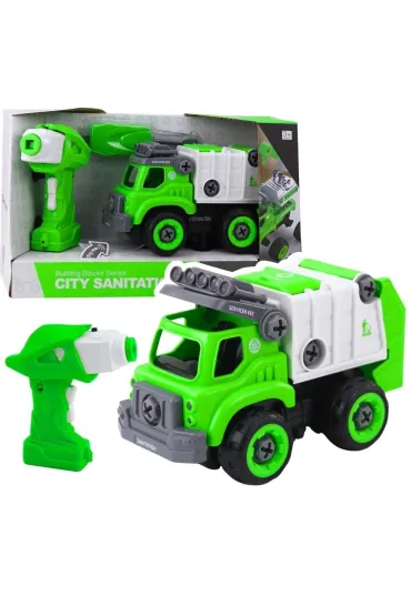 Śmieciarka R/C do skręcania