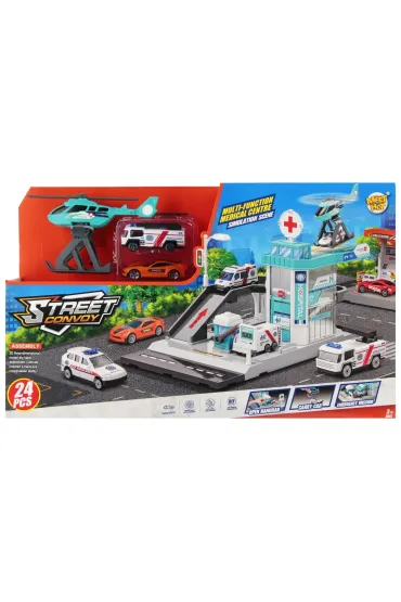 Parking Pogotowie z akcesoriami metalowy 571414