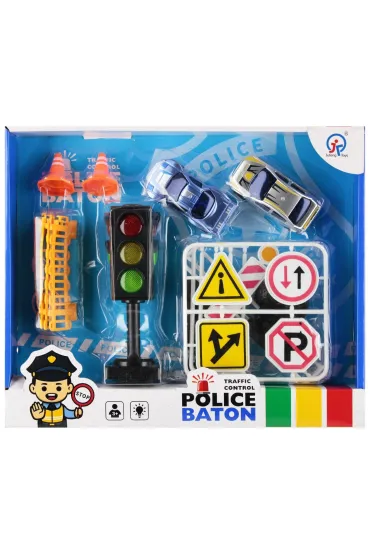 Zestaw policyjny Sygnalizator świetlny MEGA CREATIVE 571618