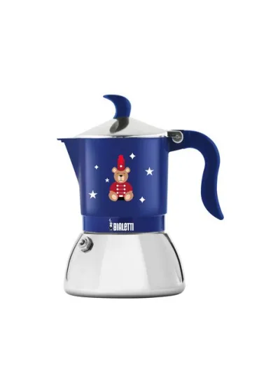 Kawiarka Fiammetta Induction Joyful Christmas 4tz niebieska