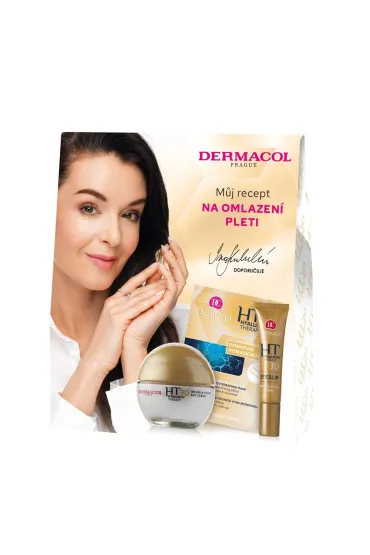 SET HT Hyalluron Therapy krem na dzień 50 ml + krem pod oczy i na usta + maska intensywnie nawilżająca 2x8ml
