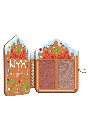 NYXProfessional Makeup Holiday Buttermelt Face Pallette paletka do konturownia 02 Deep