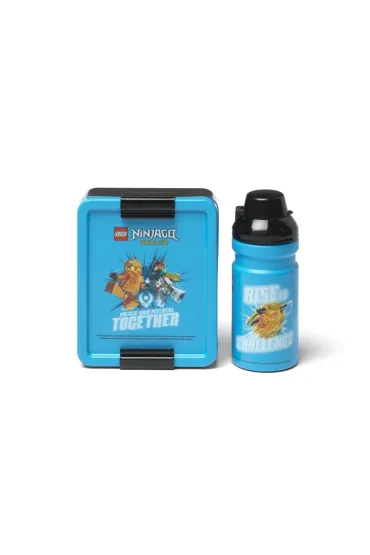  LEGO(R) lunchset Ninjago niebieski