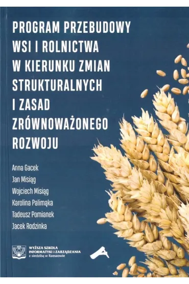 Program przebudowy wsi i rolnictwa w kierunku zmia