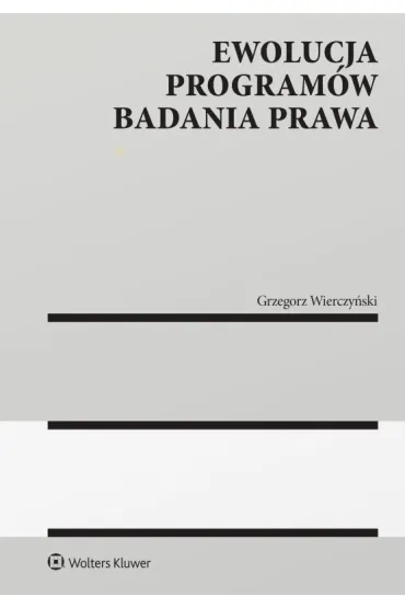 Ewolucja programów badania prawa