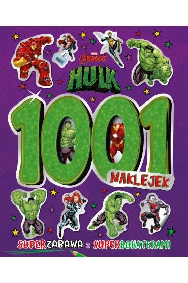 1001 naklejek. Marvel Avengers Hulk