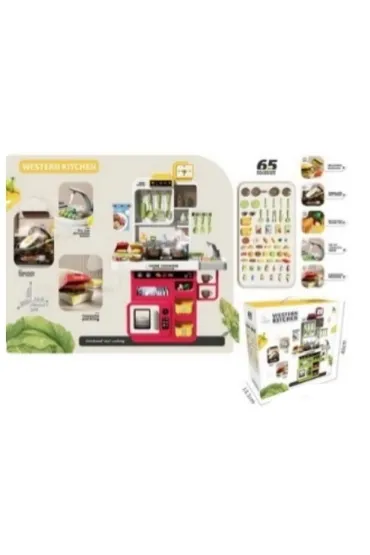 Kuchnia 82x51cm światło dźwięk 65el