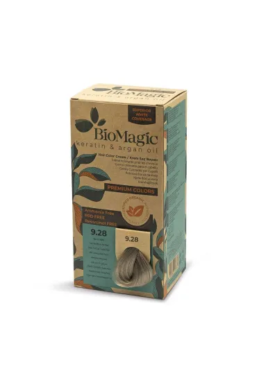 Farba do włosów popielato perłowy bardzo jasny blond (9.28)