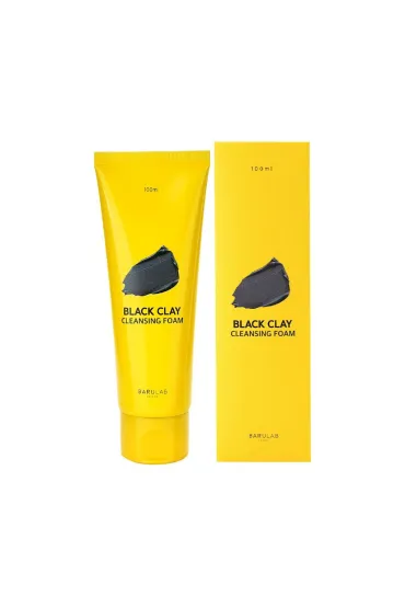 Pianka koreańska do twarzy oczyszczająca czarna glinka