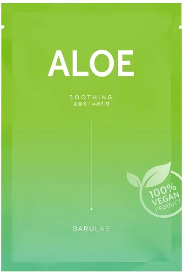 Maseczka koreańska do twarzy w płachcie aloes