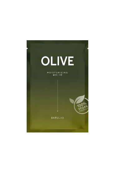 Maseczka koreańska do twarzy w płachcie oliwka