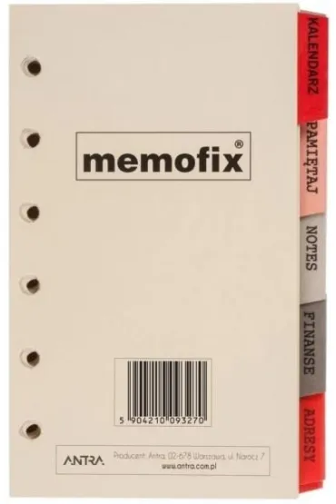 Komplet wkładów 2026 A6