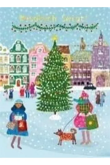 Karnet B6 Boże Narodzenie - Świąteczne zakupy