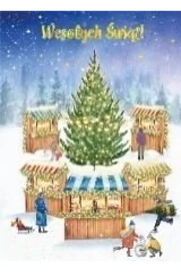 Karnet B6 Boże Narodzenie - Jarmark