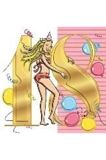 Karnet KW Urodziny Osiemnastka - Superwomen