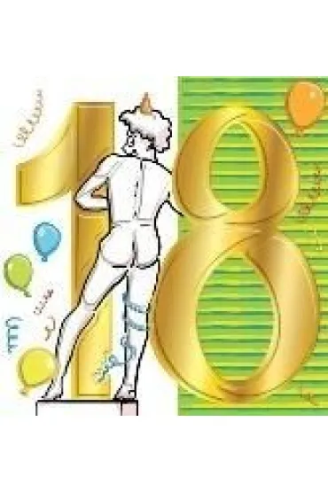 Karnet KW Urodziny Osiemnastka - Posąg