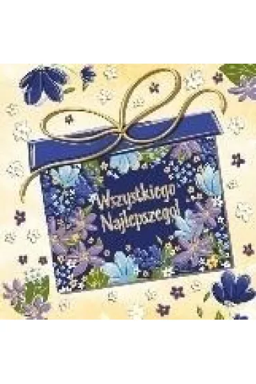 Karnet KW Urodziny - Prezent w kwiatach