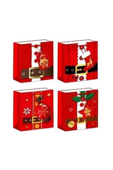 Torebka prezentowa M Boże Narodzenie platera 3D