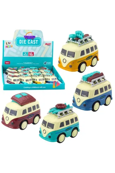 Kamper z napędem i bagażami MIX