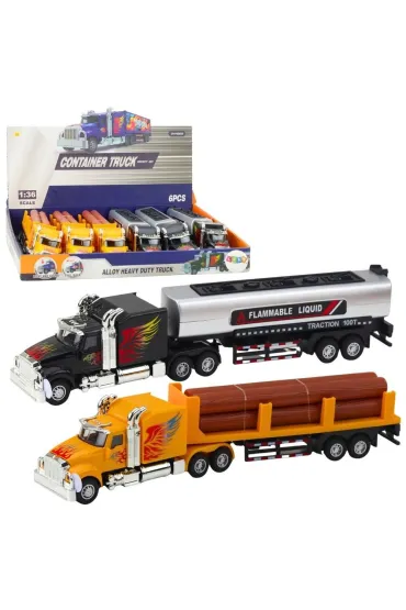 Ciężarówka światło dźwięk napęd Pull-Back MIX