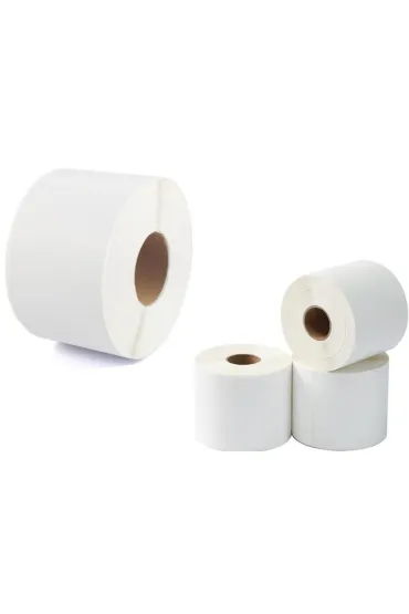 Etykiety naklejki termiczne białe 10x15cm 500 szt