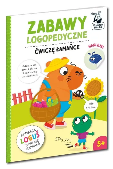 Kapitan Nauka. Zabawy logopedyczne. Ćwiczę łamańce