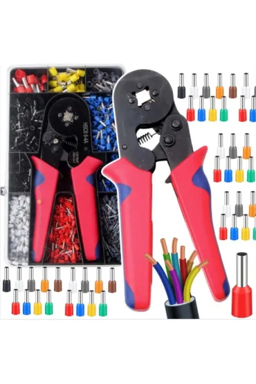 Zaciskarka praska do tulejek kabli 1200el