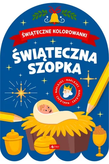Świąteczne kolorowanki. Szopka