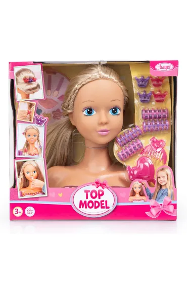Lalka Top Model głowa do stylizacji