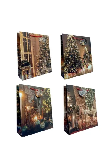 Torebka prezentowa L Boże Narodzenie mix