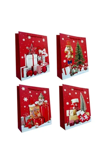 Torebka prezentowa S Boże Narodzenie mix