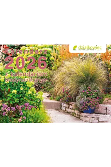 Kalendarz 2026 ścienny biodynamiczny
