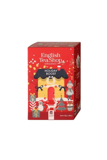 Herbata owocowo-ziołowa Holiday Boost, możliwość wpisania dedykacji